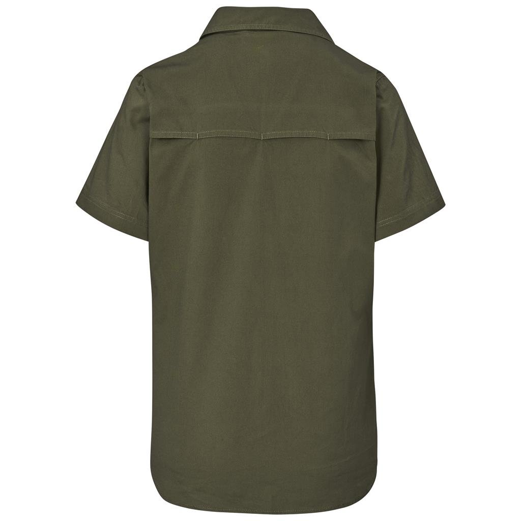 Ladies Short Sleeve Mawenzi Twill Shirt - New Clothing 2025,Shirts,Utility Shirts