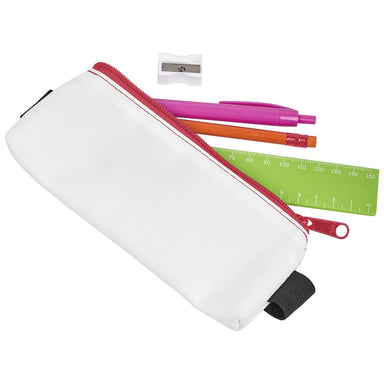 Custom Lagoon Polyester Pencil Case To Fit Over An A5 Notebook - Stationery,Custom School Accessories,Custom Accessories