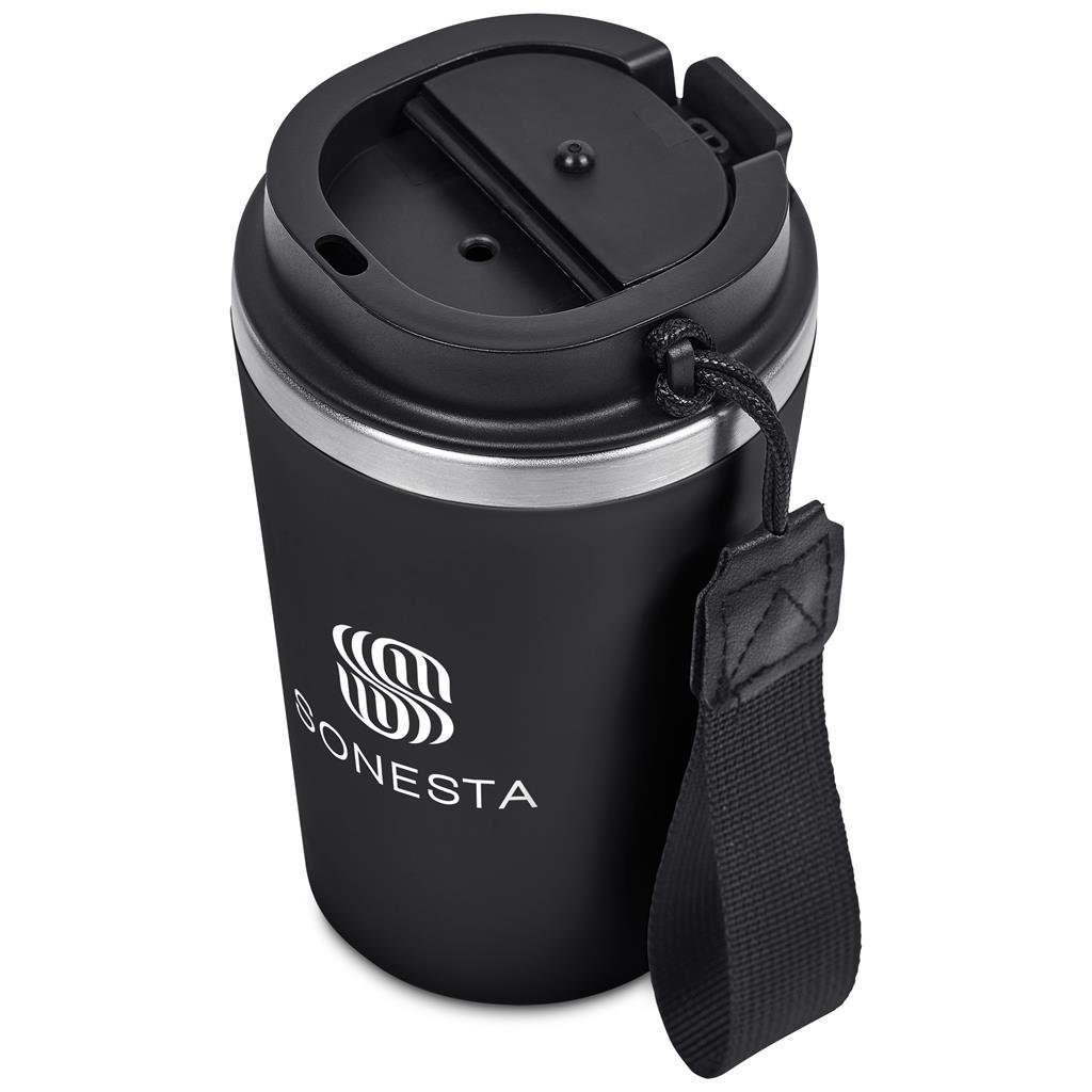Luca Stainless Steel & Plastic Double-Wall Tumbler – 350ml - Travel Mugs and Tumblers,Drinkware