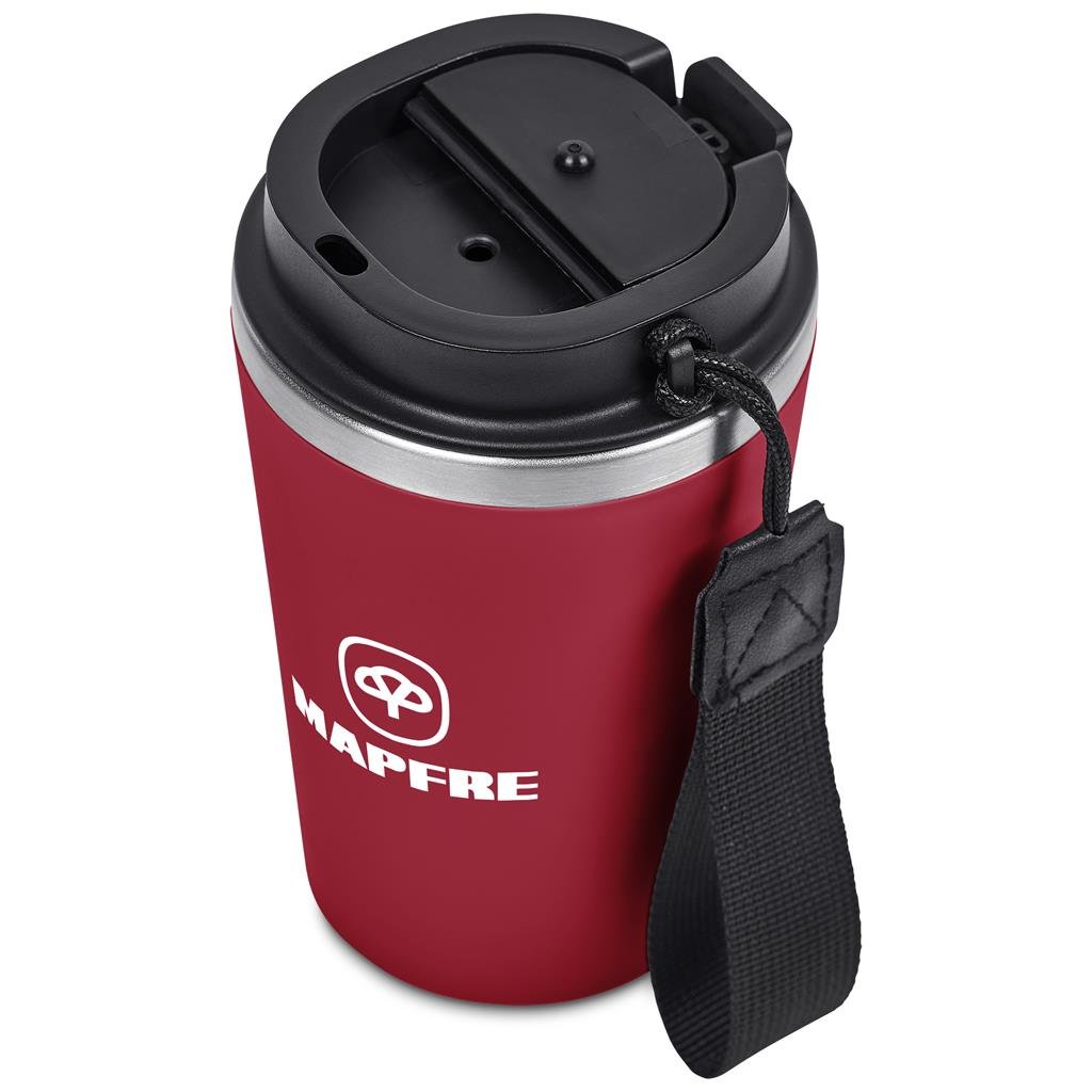 Luca Stainless Steel & Plastic Double-Wall Tumbler – 350ml - Travel Mugs and Tumblers,Drinkware