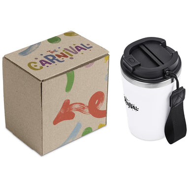 Luca Tumbler in Bianca Custom Gift Box SOLID WHITE - Bottles Flasks And Tall Tumblers In Boxes,Custom Packaging