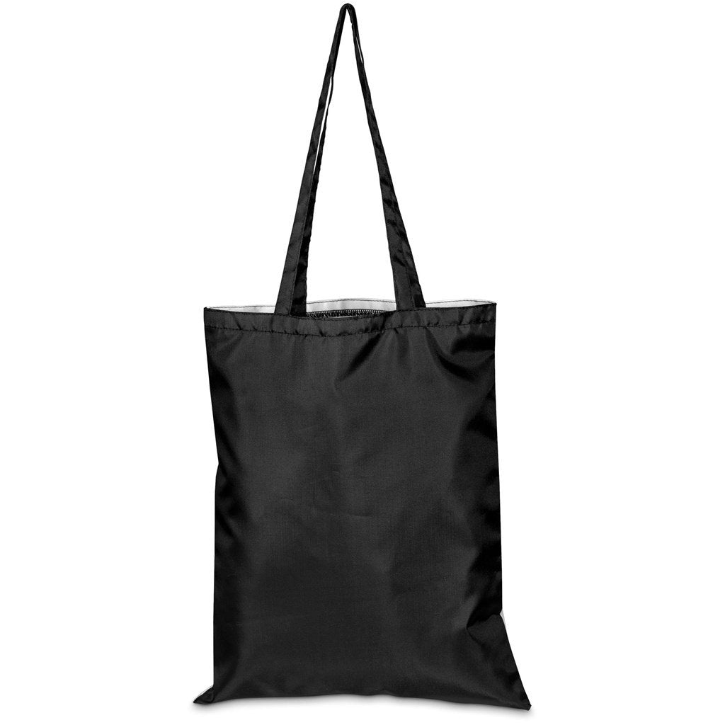 Custom Mall Shopper With Front Panel BLACK - and Tote Bags,Custom Bags