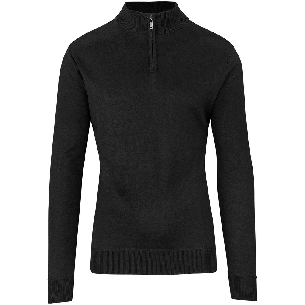 Mens 1/4 Zip Waverley Jersey 2XL / Black / BL