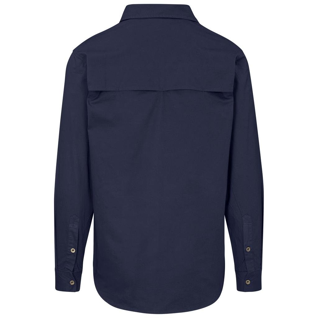 Mens Long Sleeve Mawenzi Twill Shirt - New Clothing 2025,Shirts,Utility Shirts