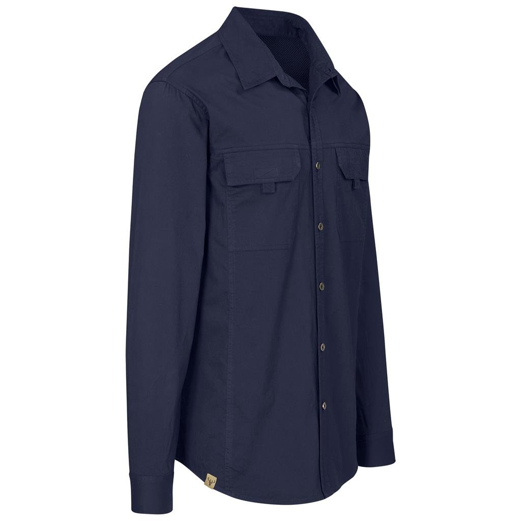 Mens Long Sleeve Mawenzi Twill Shirt - New Clothing 2025,Shirts,Utility Shirts