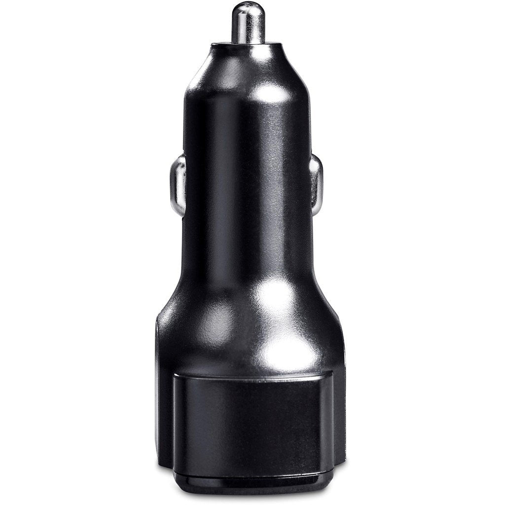 Monza 3-in-1 Fast Car Charger BLACK - On the Road,Chargers and Adaptors,Travel Essentials,Technology
