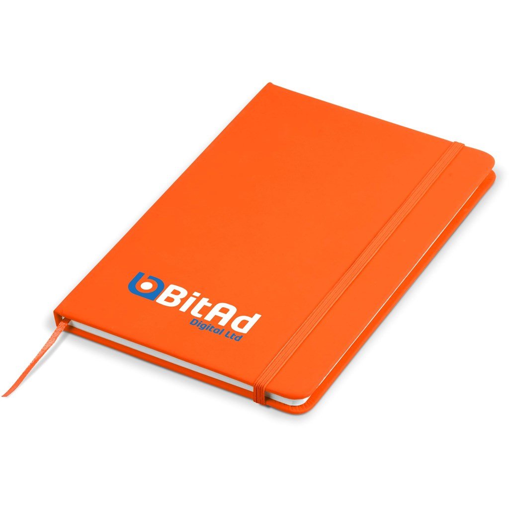 Omega A5 Hard Cover Notebook - Notebooks & Notepads