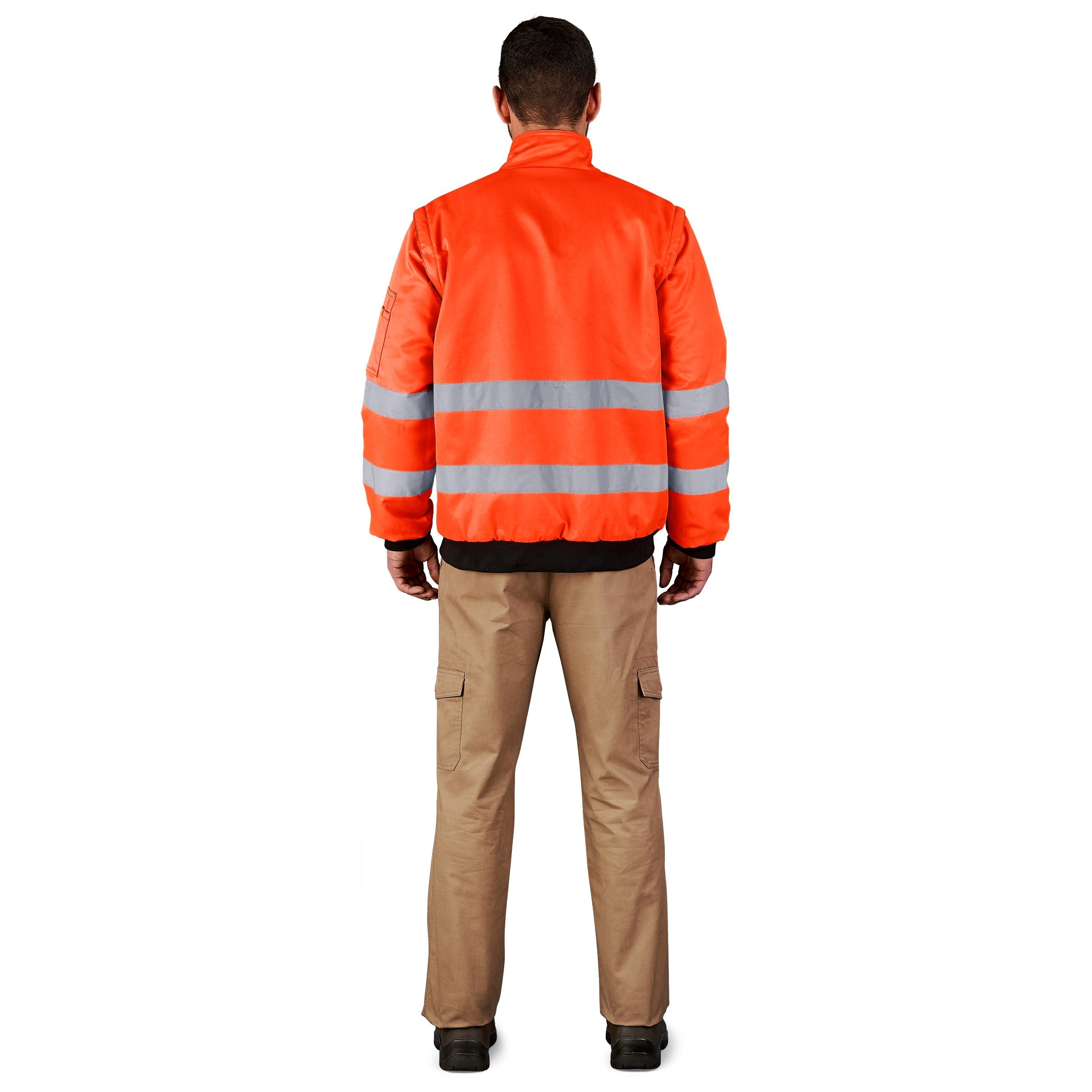 Padded High Visibility Reflective Bunny Jacket