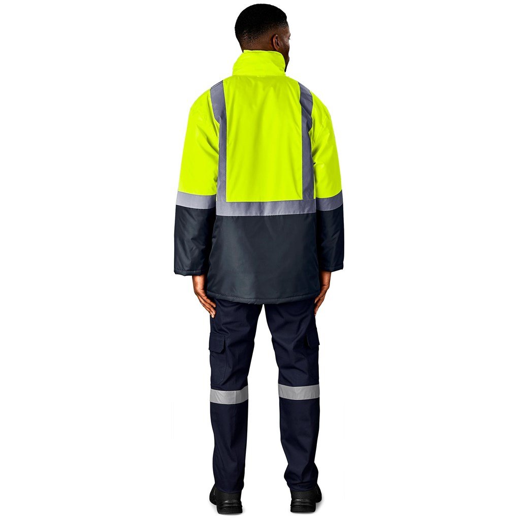 Padded Two-Tone High Visibility Reflective Jacket