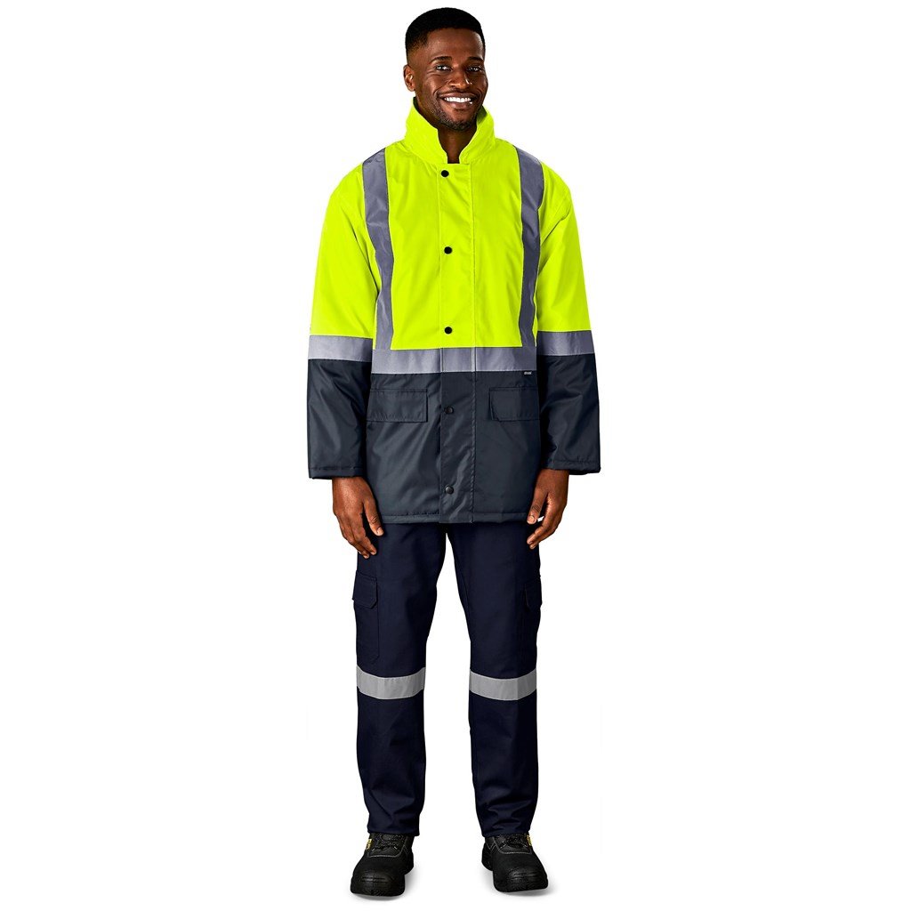 Padded Two-Tone High Visibility Reflective Jacket