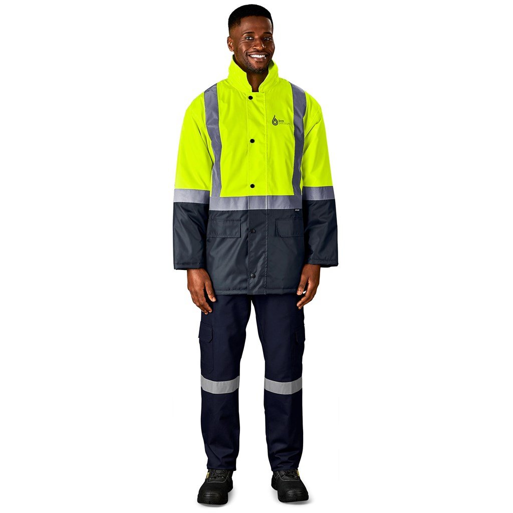 Padded Two-Tone High Visibility Reflective Jacket