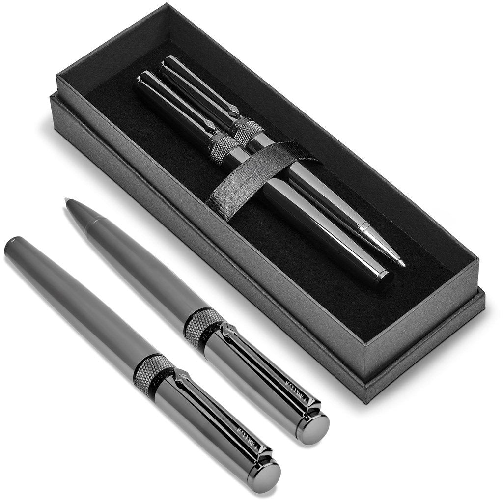 Phenom Ball Pen & Rollerball Set Gun Metal / GM - Pens
