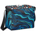 Pre-Printed Sample Custom Sea Port 6 Can Cooler BLACK - Coolers and Lunchware
