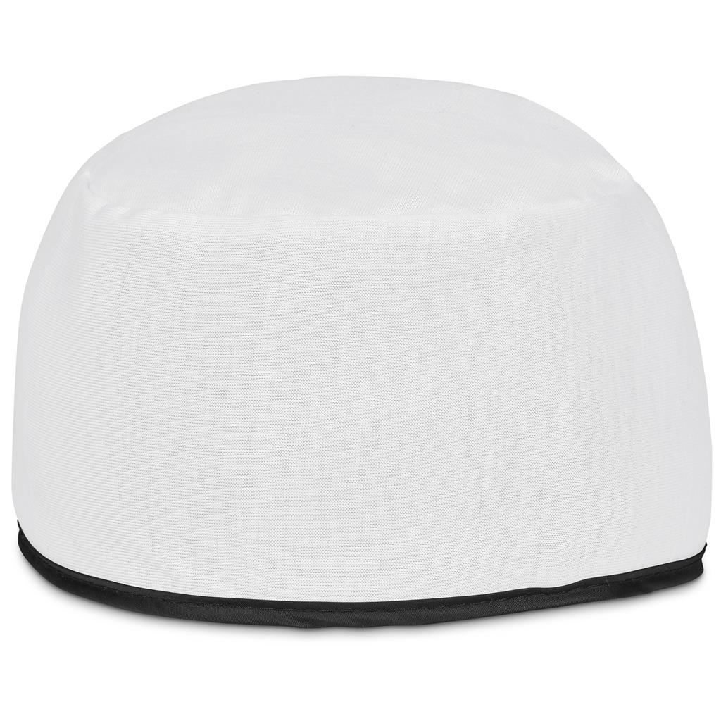 Pre-Production Sample Custom Halo Polyester Nurse Theatre Cap BLACK - Personal Care and Pamper Gifts