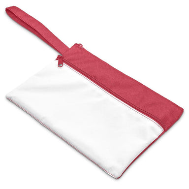 Pre-Production Sample Custom Killarney Multi Purpose Carry Pouch RED - Toiletry and Cosmetic Bags