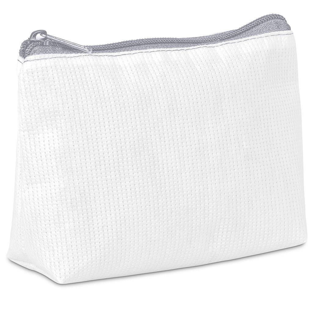 Pre-Production Sample Custom Recycled PET Stitch-Bond Mini Toiletry Bag - and Cosmetic Bags