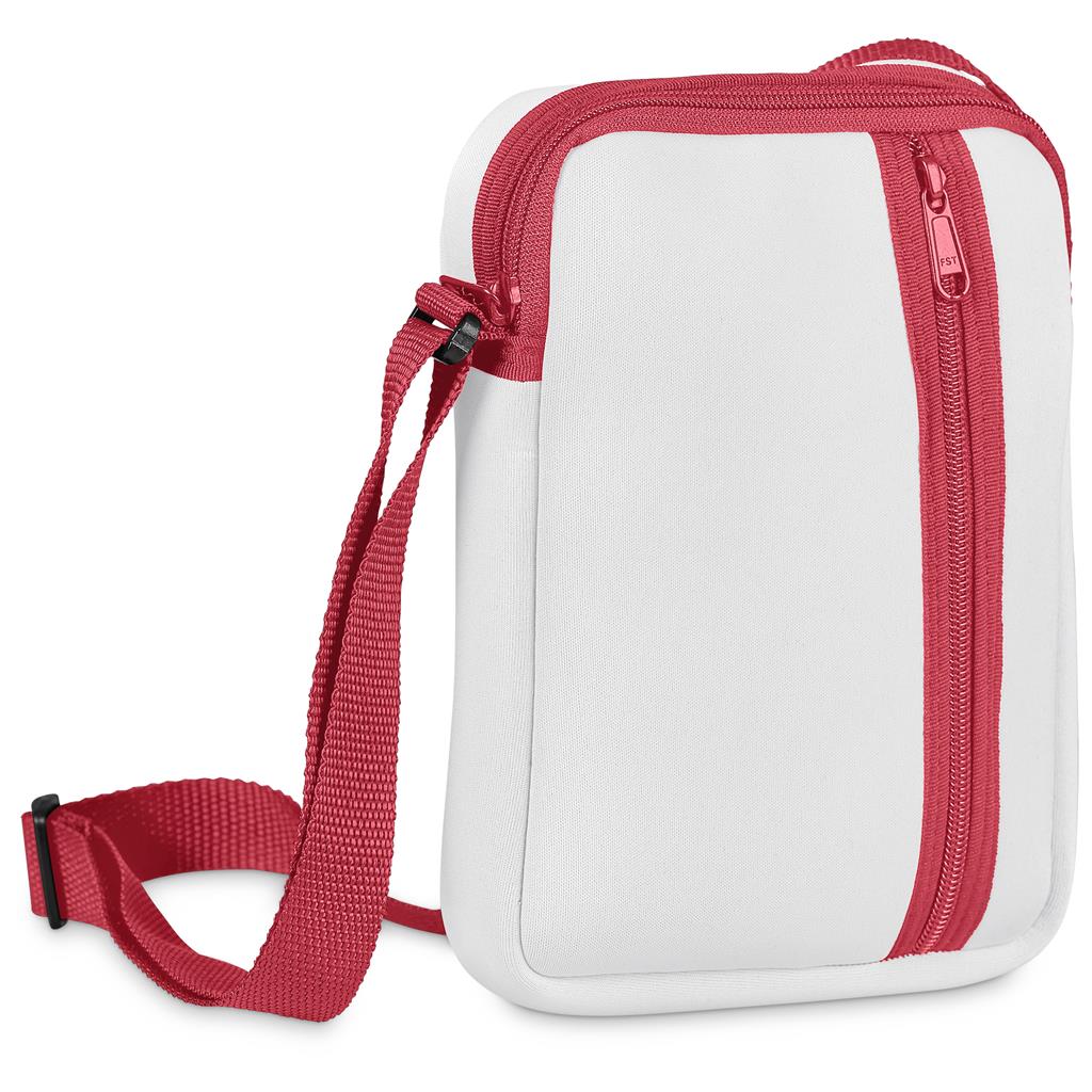 Pre-Production Sample Custom Satara Neoprene Large Cell Phone Pouch - Crossbody and Waist Bags