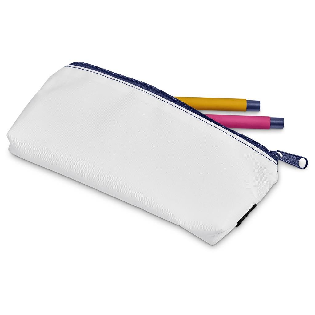 Pre-Production Sample Custom Scribbler Polyester Large Pencil Case To Fit An A5 Notebook - Stationery
