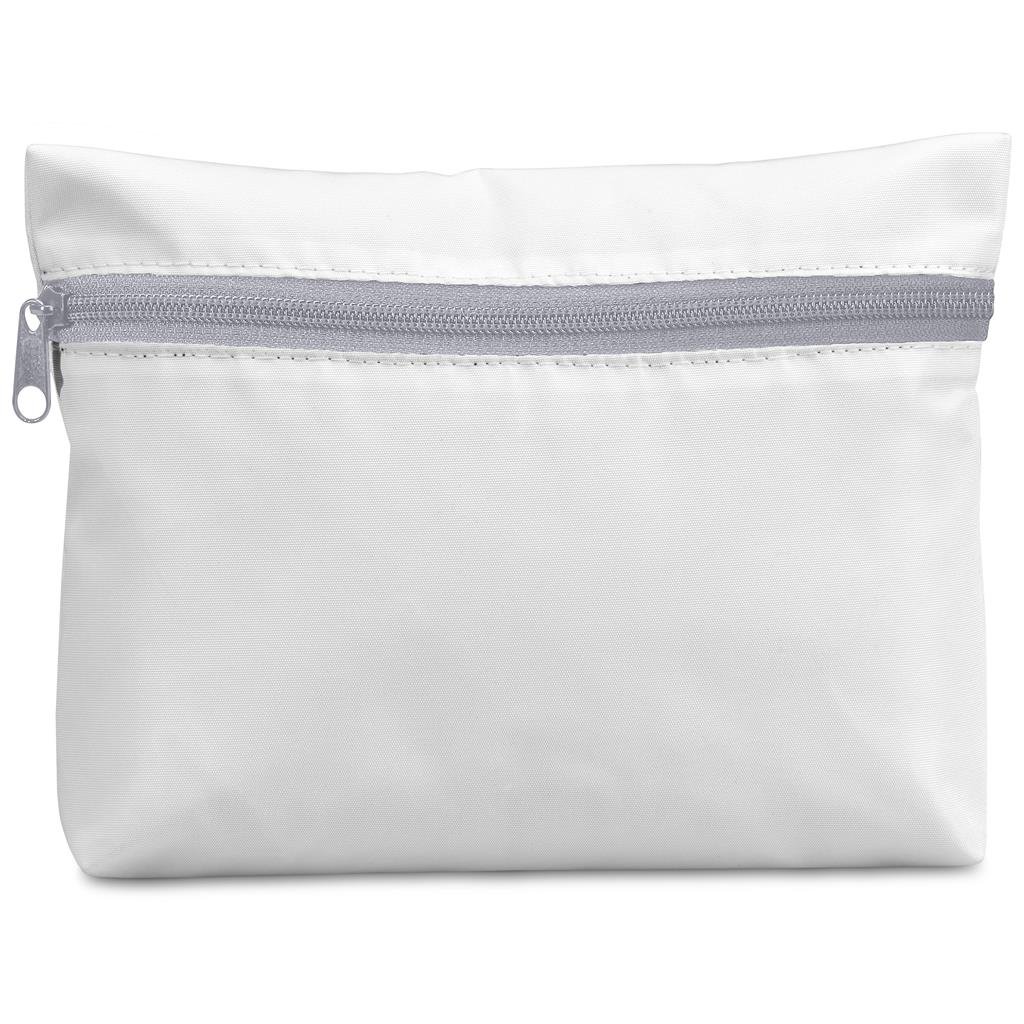 Pre-Production Sample Custom Seasoned Traveller Utility Pouch GREY - Toiletry and Cosmetic Bags