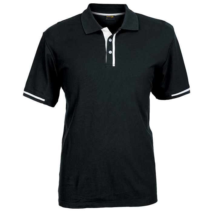 Ray Golfer Mens Black/White / 2XL / Last Buy - Golf Shirts