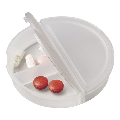 Round 3 Compartment Pill Holder Neutral / STD / Regular - Novelties