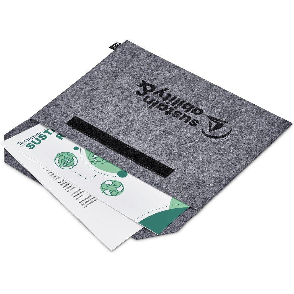 Shorui Recycled PET Felt Document Bag GREY - Conference Bags,Eco-Friendly Bags,Recycled Products,Bags,Recycled Bags