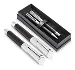 Sirius Ball Pen & Rollerball Set Black / BL - Pens