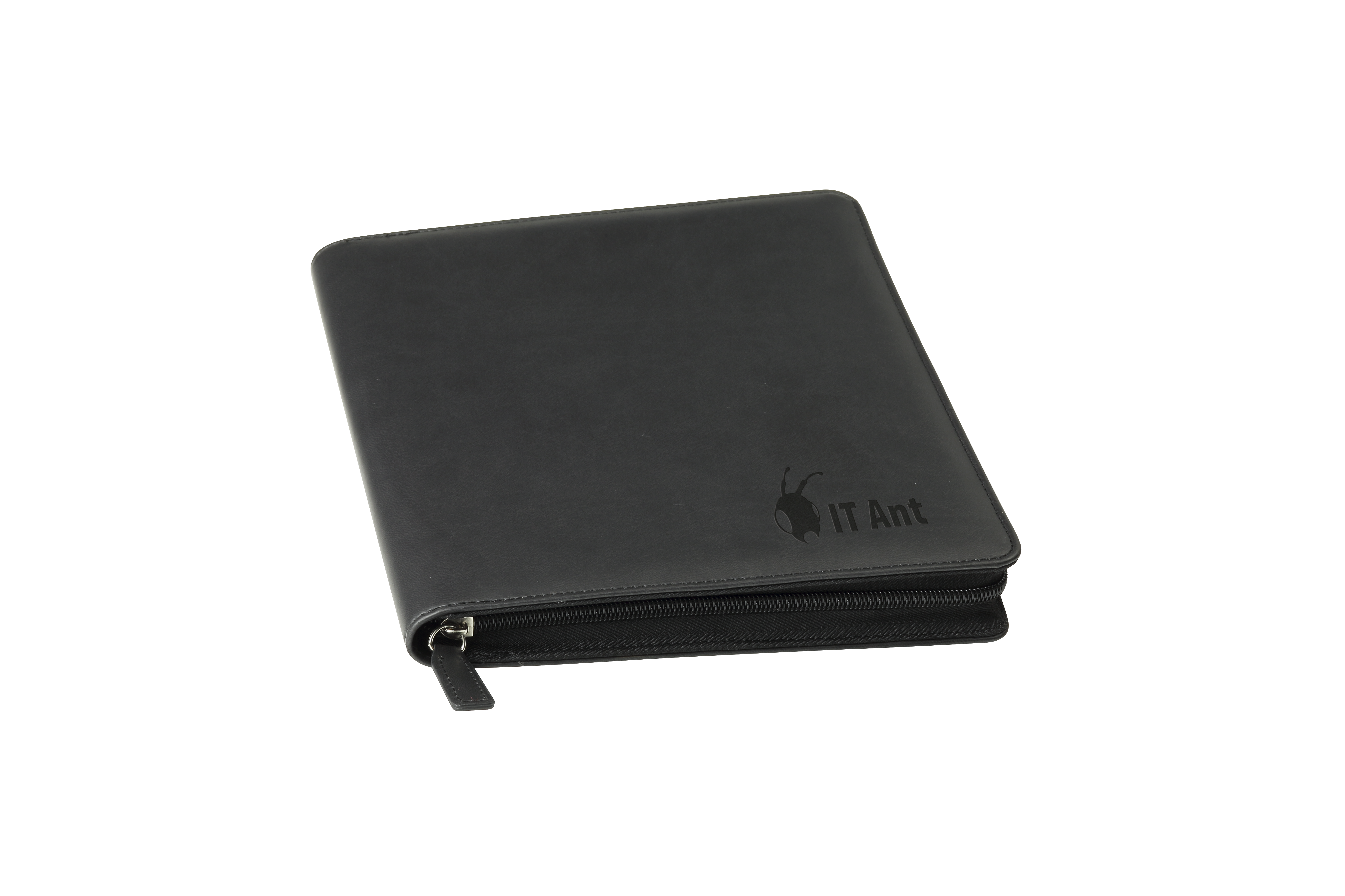 Soft Touch A5 Zippered Tablet Holder Black / STD / Last Buy - Technology