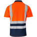 Surveyor Two-Tone Hi-Viz Reflective Golf Shirt - Shirts & Tops
