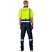 Surveyor Two-Tone Hi-Viz Reflective Golf Shirt - Shirts & Tops
