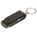 Swivel Phone Car Charger Keychain Black / STD / Last Buy - Keychains