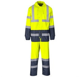 Torrent Two-Tone Hi-Viz Ref Polyester/PVC Rainsuit-