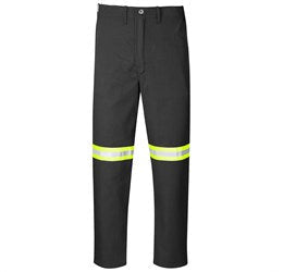 Trade Polycotton Pants - Reflective Legs - Yellow Tape-
