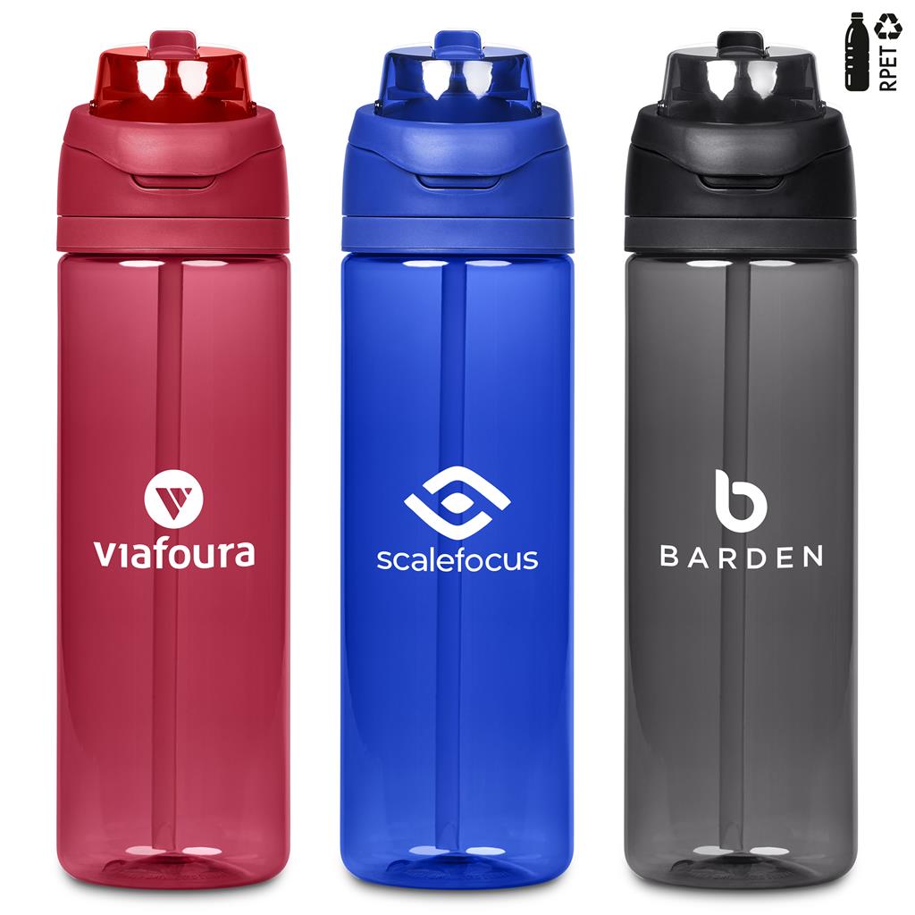Trooper Recycled PET Water Bottle - 800ml - Drinkware,Bottles,Drinkware