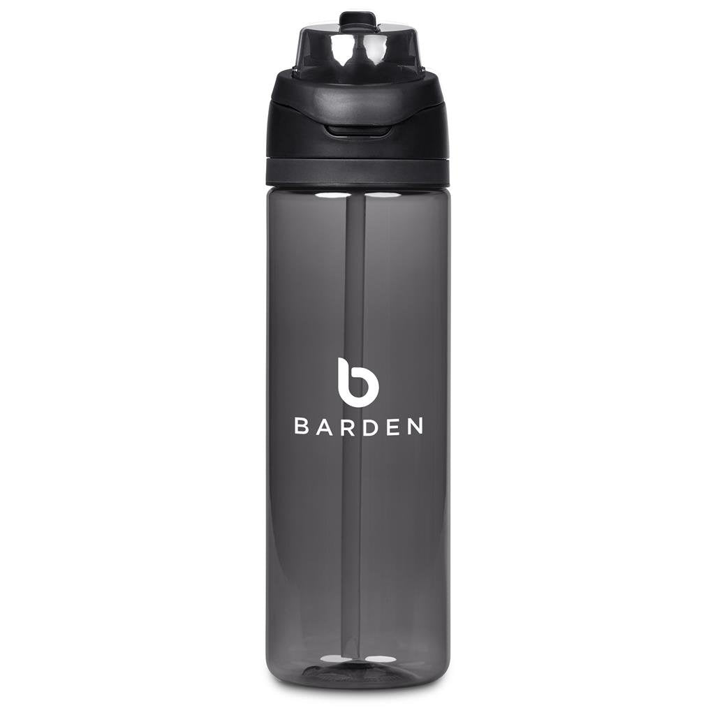 Trooper Recycled PET Water Bottle - 800ml BLACK - Drinkware,Bottles,Drinkware