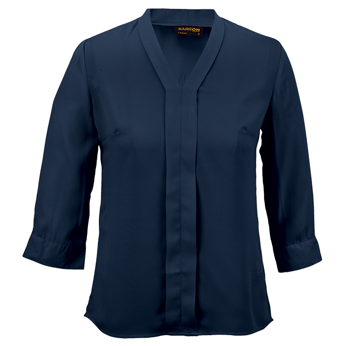 Tulip Blouse Ladies Navy / XL / Regular - Shirts-Corporate