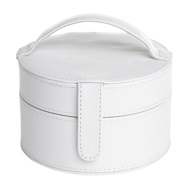 Two Compartment Jewellery Box Ladies Off White / STD / Last Buy - Novelties