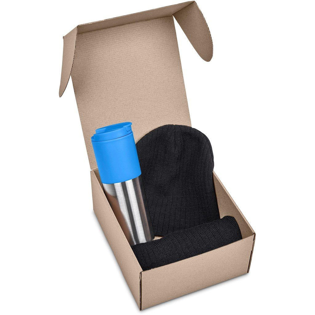 Typhoon Winter Gift Set CYAN - Sets,Headwear Sets,Winter Sets