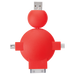 Universal Cell Phone Charger Red / STD / Last Buy - Technology