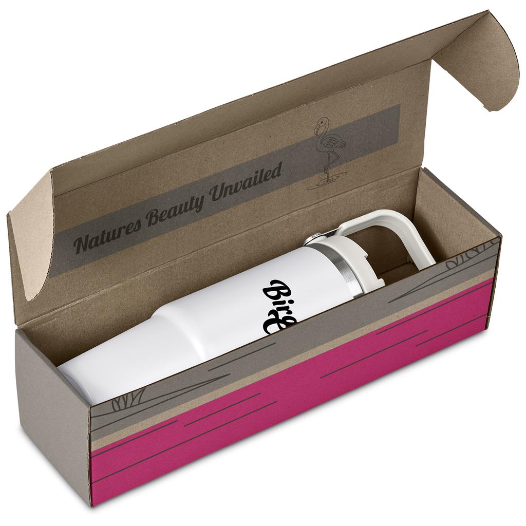 Waikiki Tumbler in Bianca Custom Gift Box OFF WHITE - Bottles Flasks And Tall Tumblers In Boxes,Custom Packaging