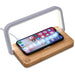 Yoru Bamboo Wireless Charger & Night Light Solid White / SW