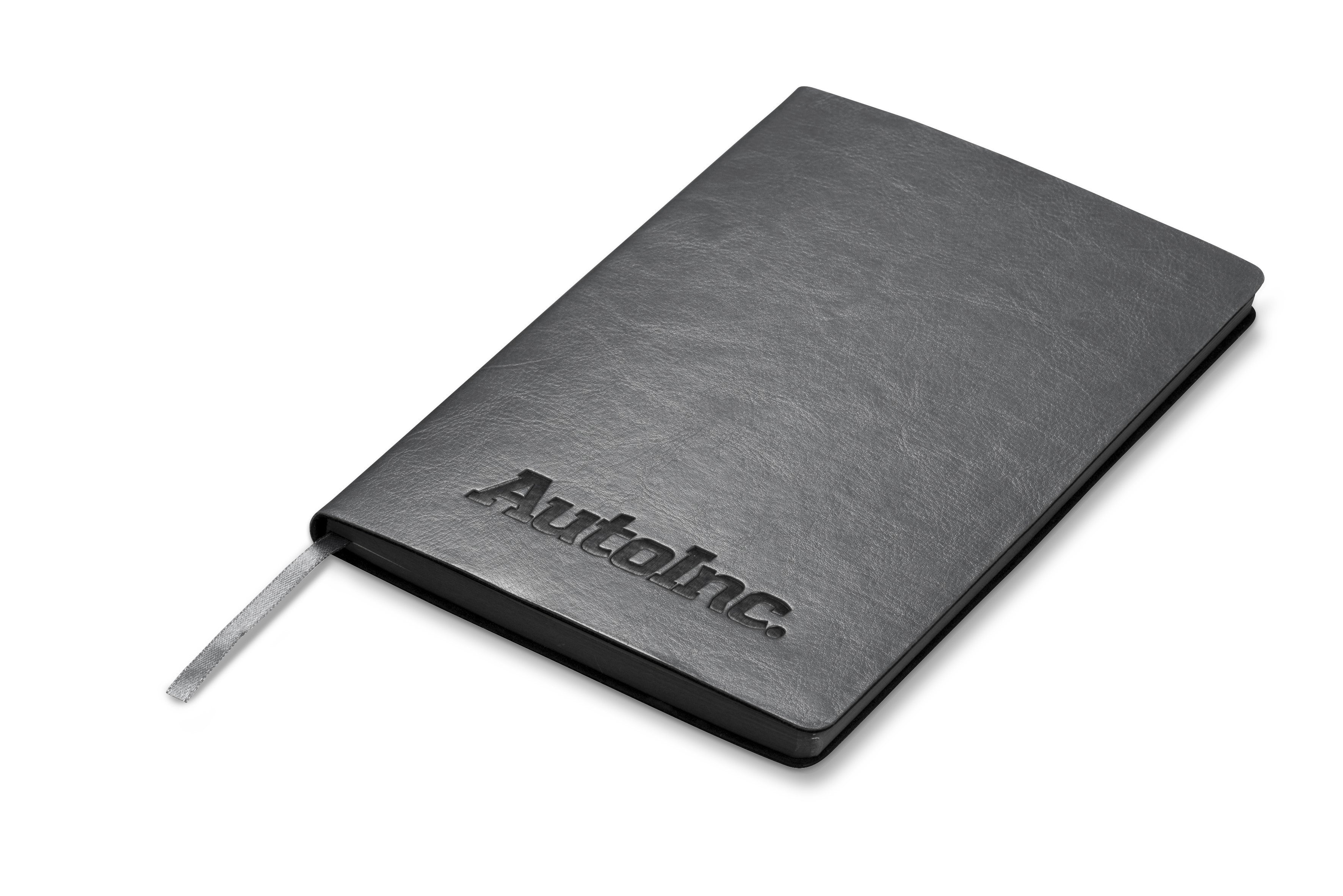 Elegant A5 Soft Cover Notebook with Customizable PU Grey / GY - Notebooks & Notepads