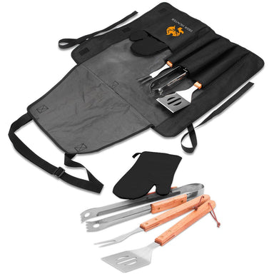 Griller 4-Piece Braai Apron Set Black / BL - Aprons