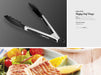 Happy Chef Kitchen Tongs-Black-BL