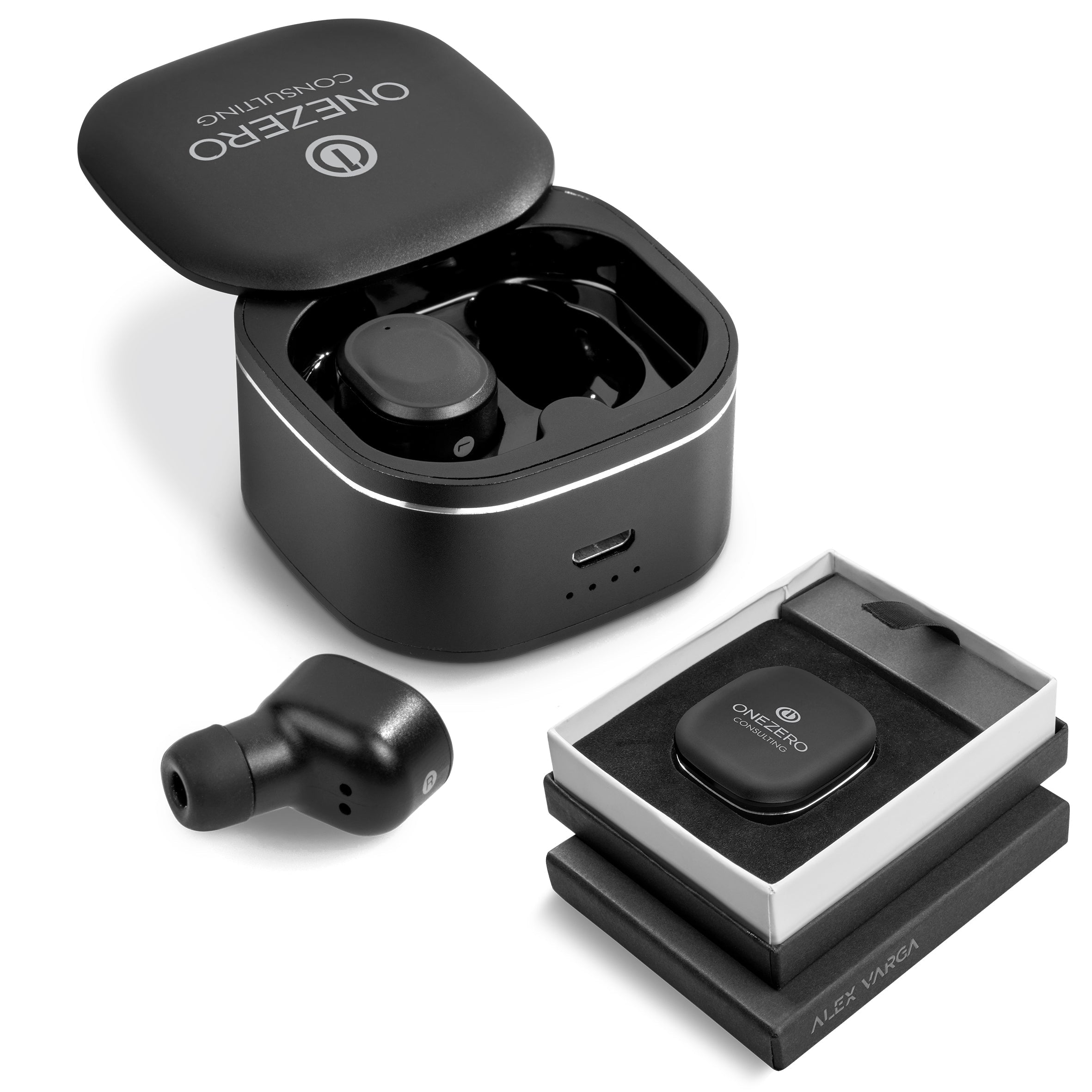 Alex Varga Insomnia TWS Earbuds-Black-BL