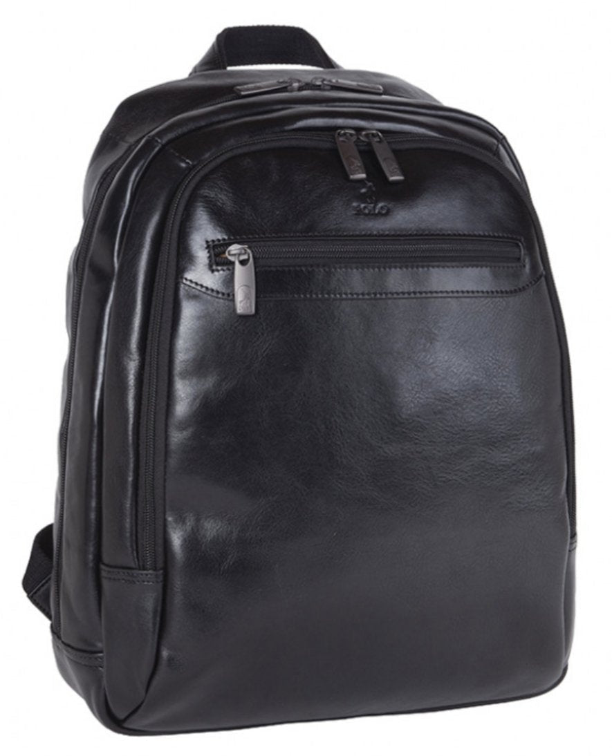 Italian Leather Casual Backpack | Tan-Backpacks