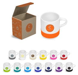 Kaleido Mug in Bianca Custom Gift Box-