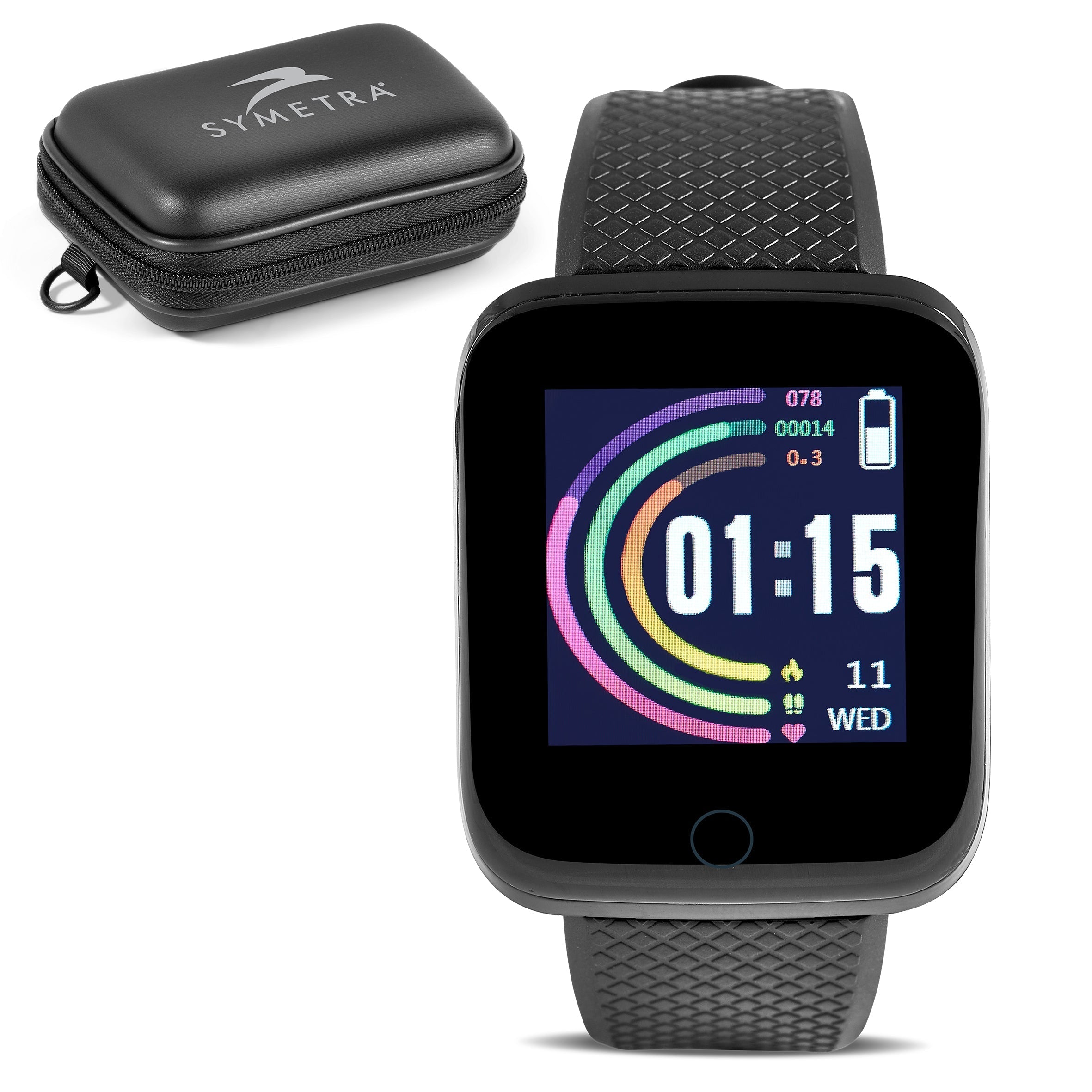 Kickstart Smart Watch-Black-BL