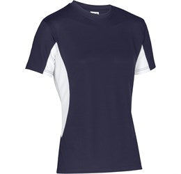 Kids Championship T-Shirt - White Only-4-Navy-N