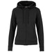 Ladies Bravo Hooded Sweater-L-Black-BL